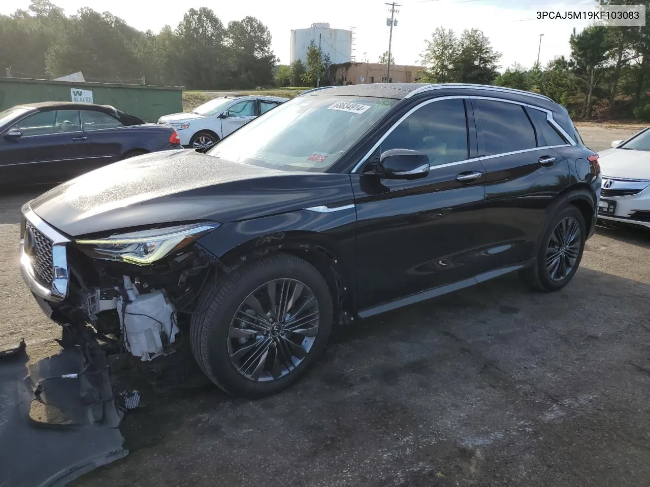 2019 Infiniti Qx50 Essential VIN: 3PCAJ5M19KF103083 Lot: 68634914