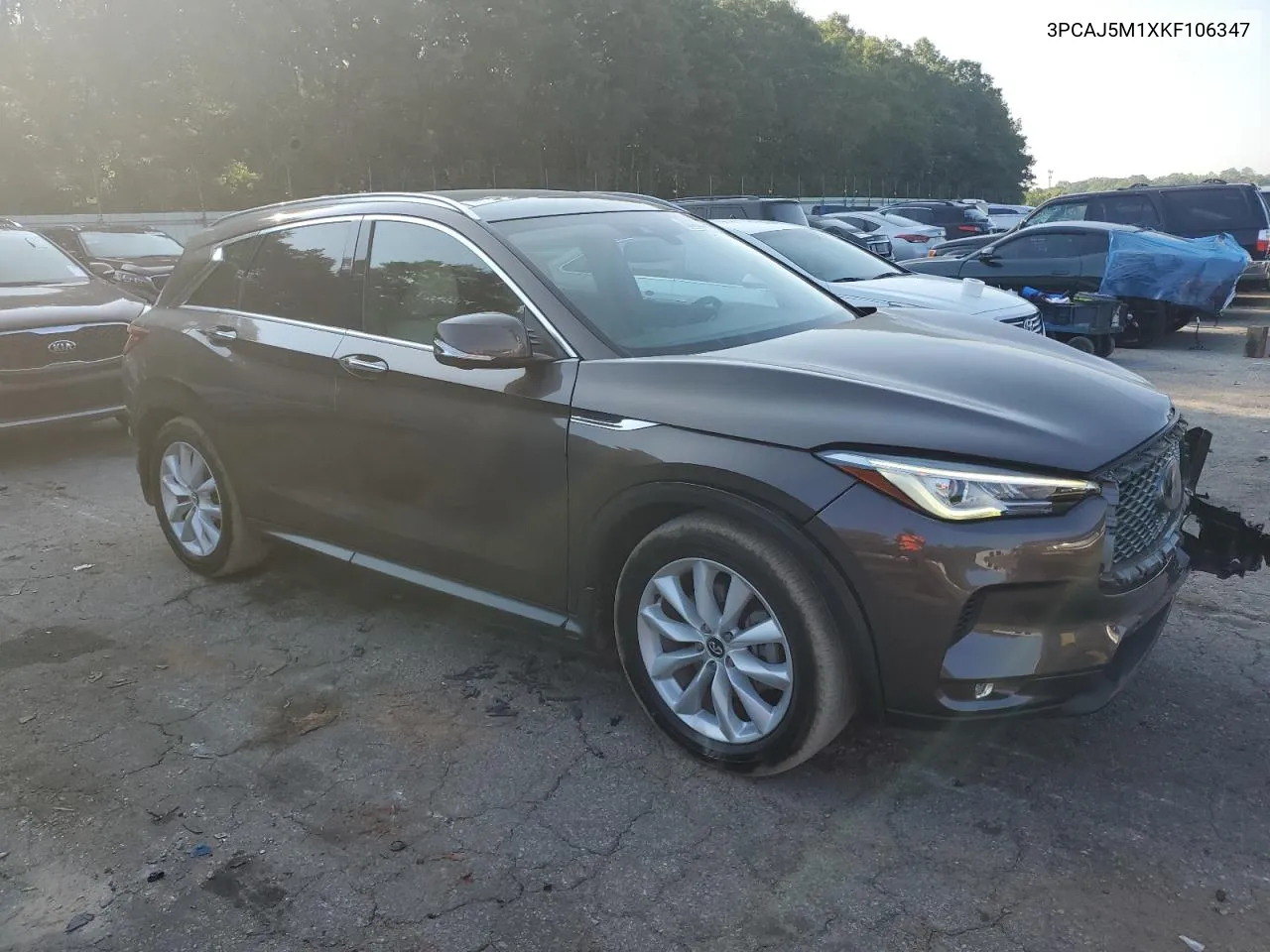 3PCAJ5M1XKF106347 2019 Infiniti Qx50 Essential