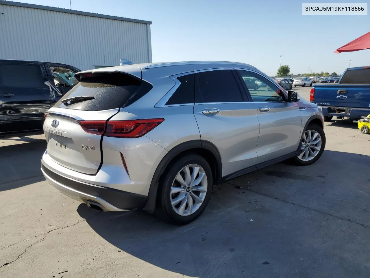 2019 Infiniti Qx50 Essential VIN: 3PCAJ5M19KF118666 Lot: 69466284