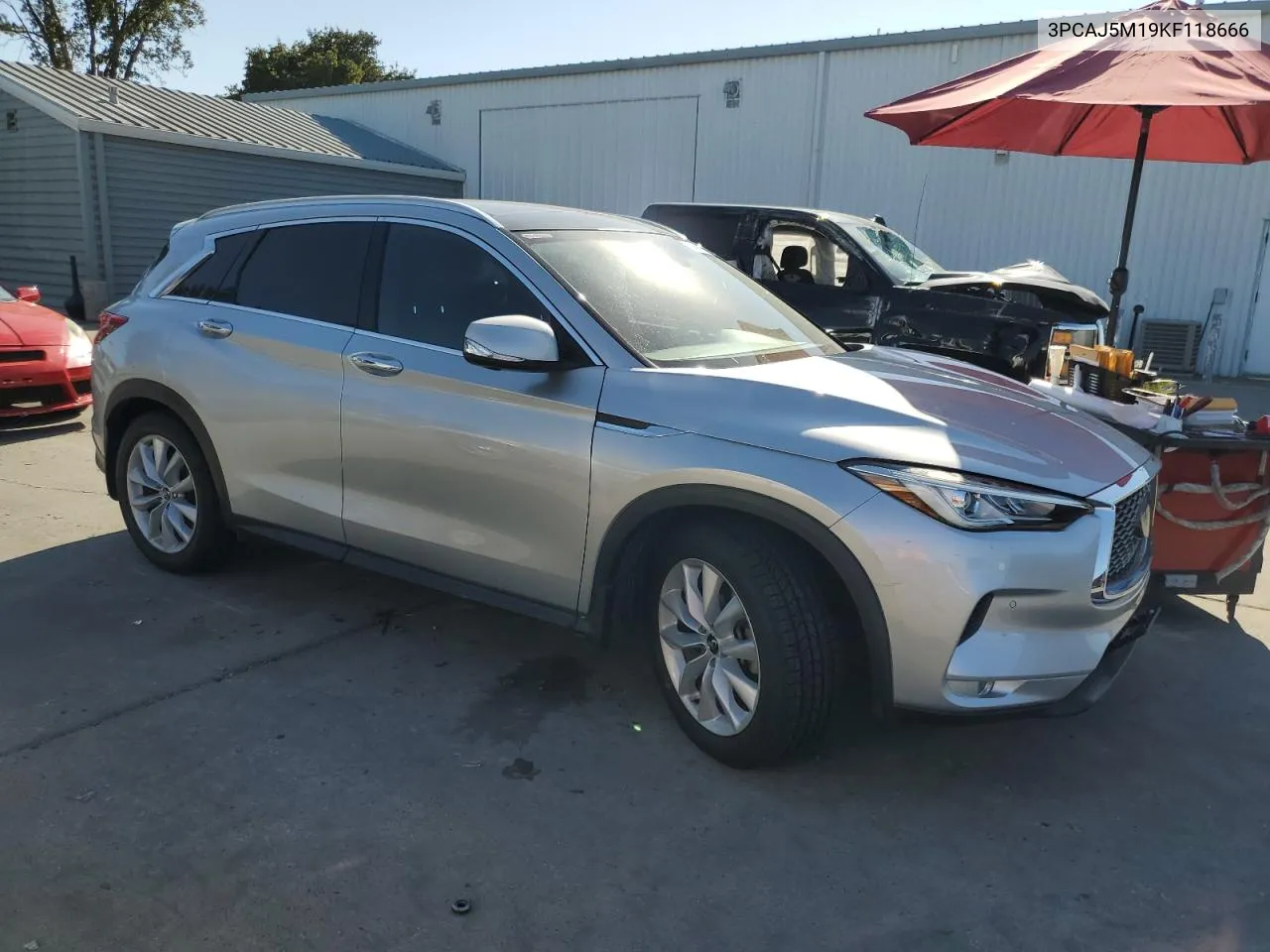 3PCAJ5M19KF118666 2019 Infiniti Qx50 Essential