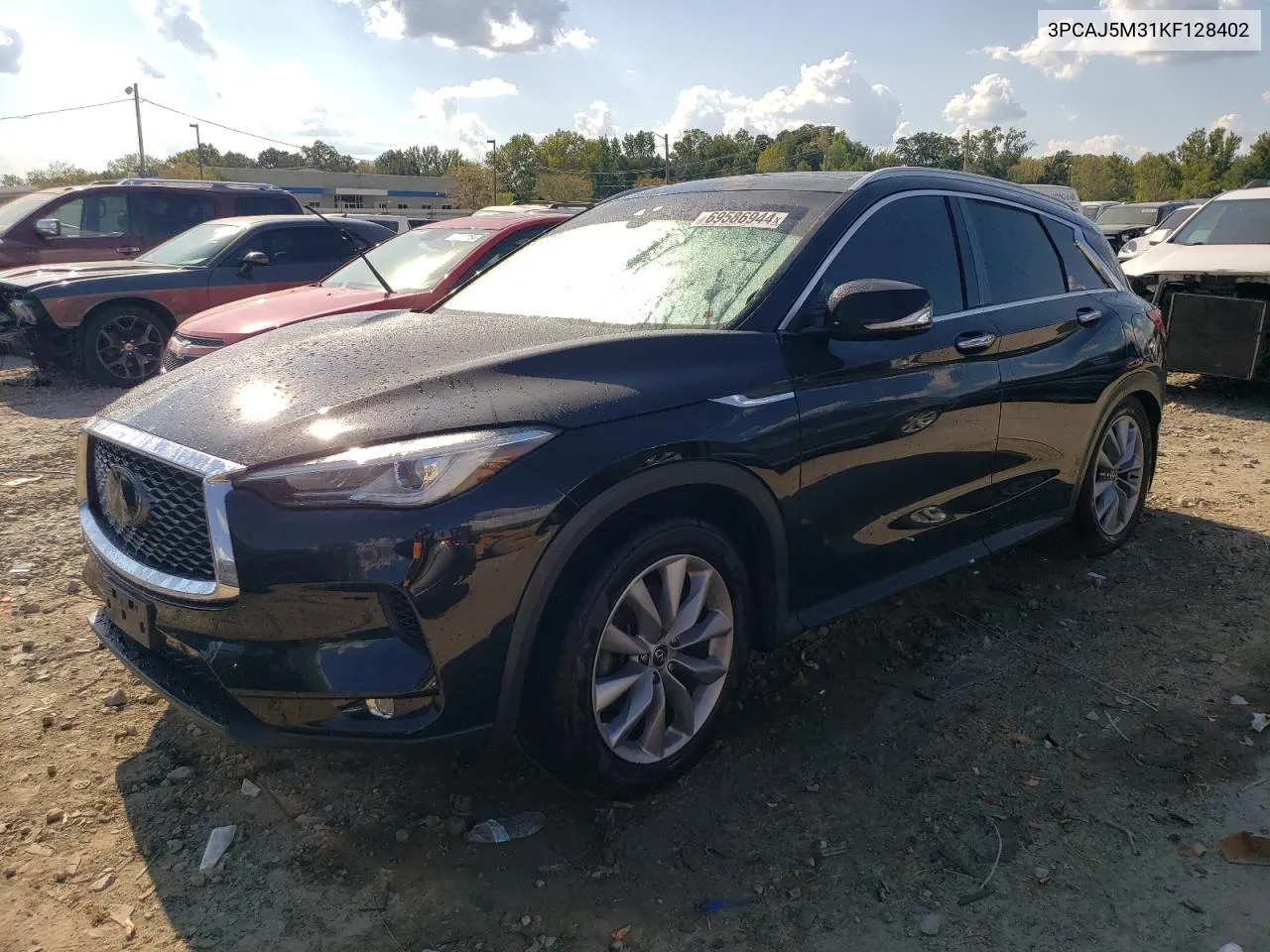 2019 Infiniti Qx50 Essential VIN: 3PCAJ5M31KF128402 Lot: 69586944