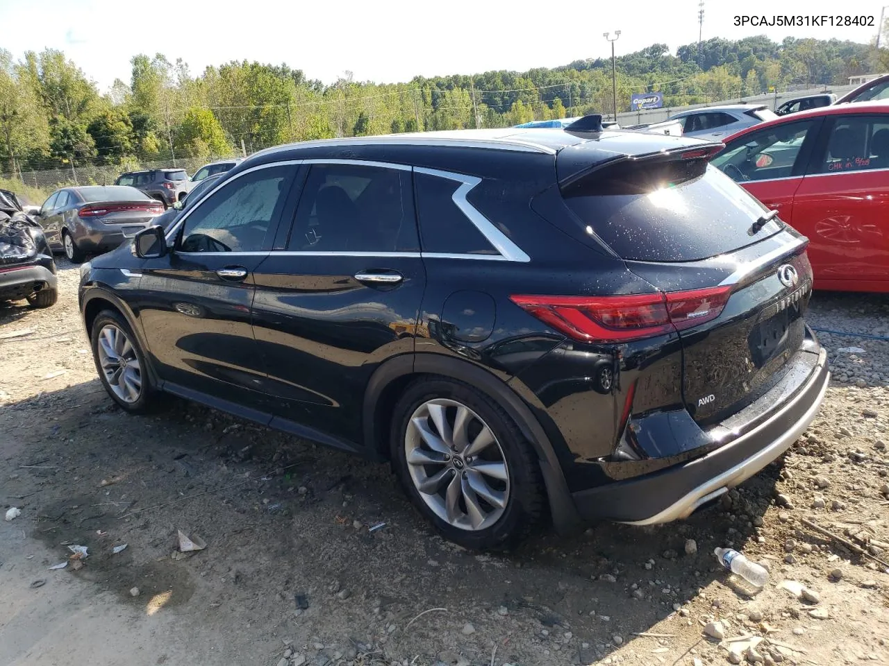 2019 Infiniti Qx50 Essential VIN: 3PCAJ5M31KF128402 Lot: 69586944