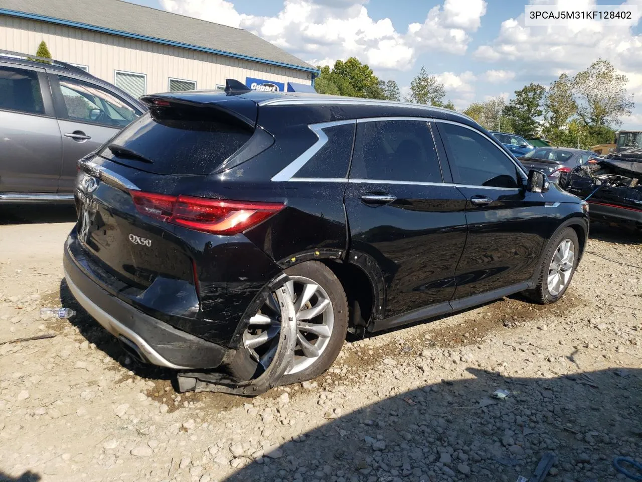 2019 Infiniti Qx50 Essential VIN: 3PCAJ5M31KF128402 Lot: 69586944