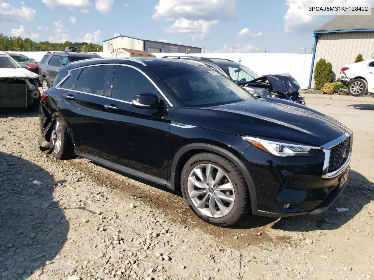 2019 Infiniti Qx50 Essential VIN: 3PCAJ5M31KF128402 Lot: 69586944