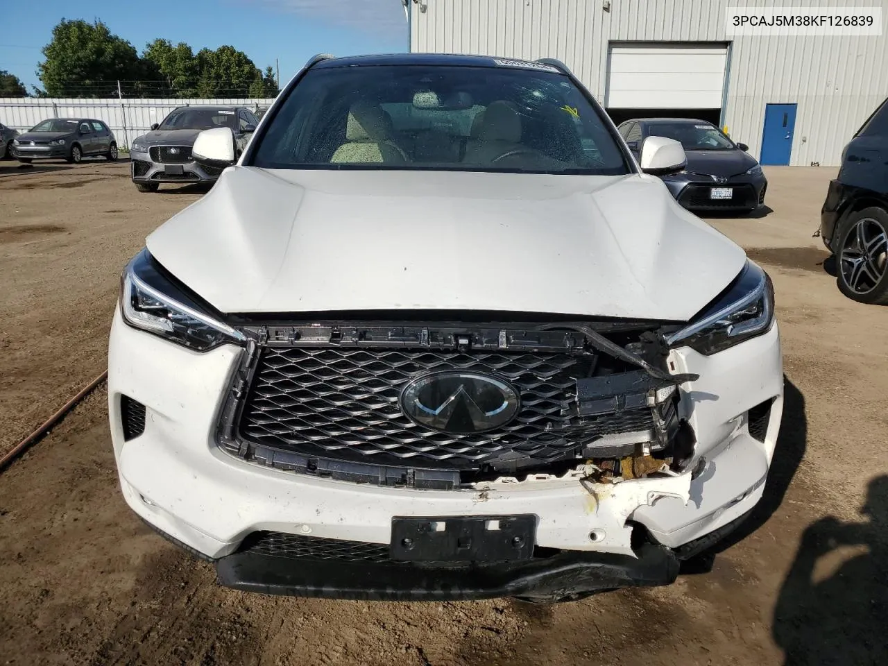 2019 Infiniti Qx50 Essential VIN: 3PCAJ5M38KF126839 Lot: 69631264