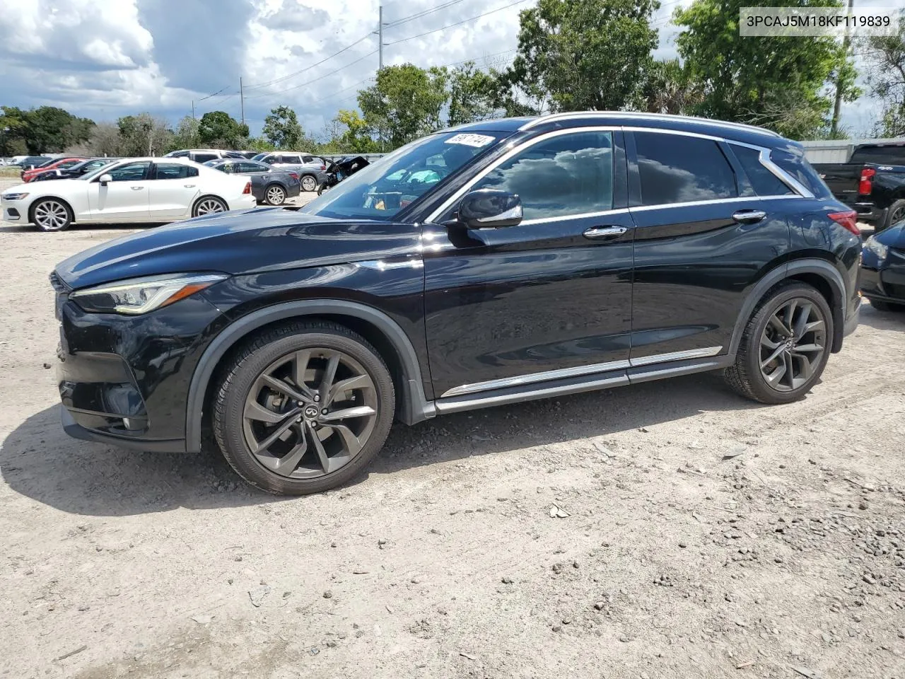 2019 Infiniti Qx50 Essential VIN: 3PCAJ5M18KF119839 Lot: 69871744