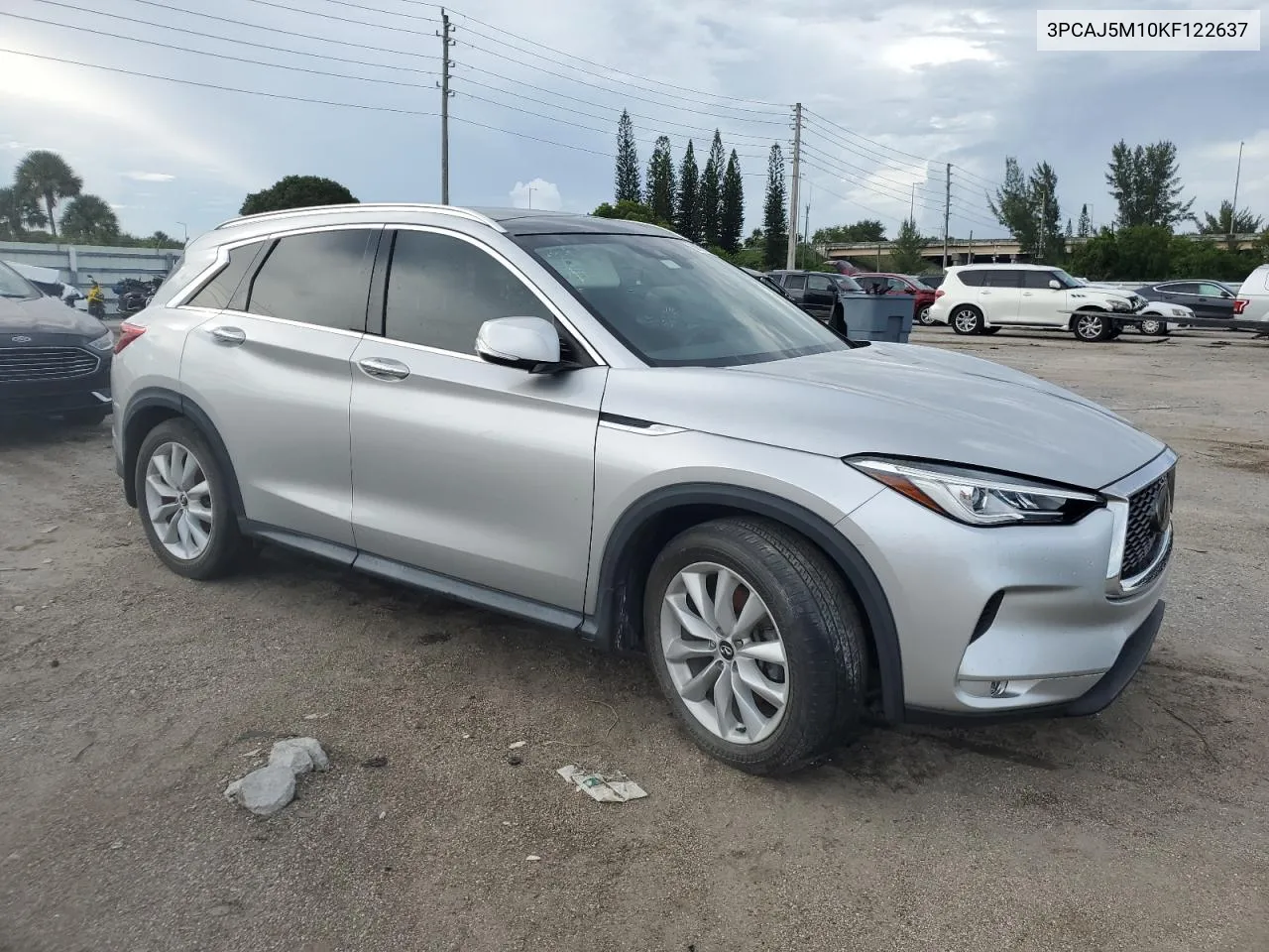 3PCAJ5M10KF122637 2019 Infiniti Qx50 Essential