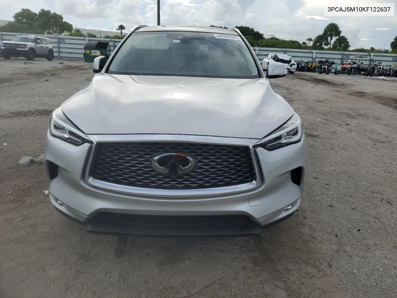 2019 Infiniti Qx50 Essential VIN: 3PCAJ5M10KF122637 Lot: 69992484