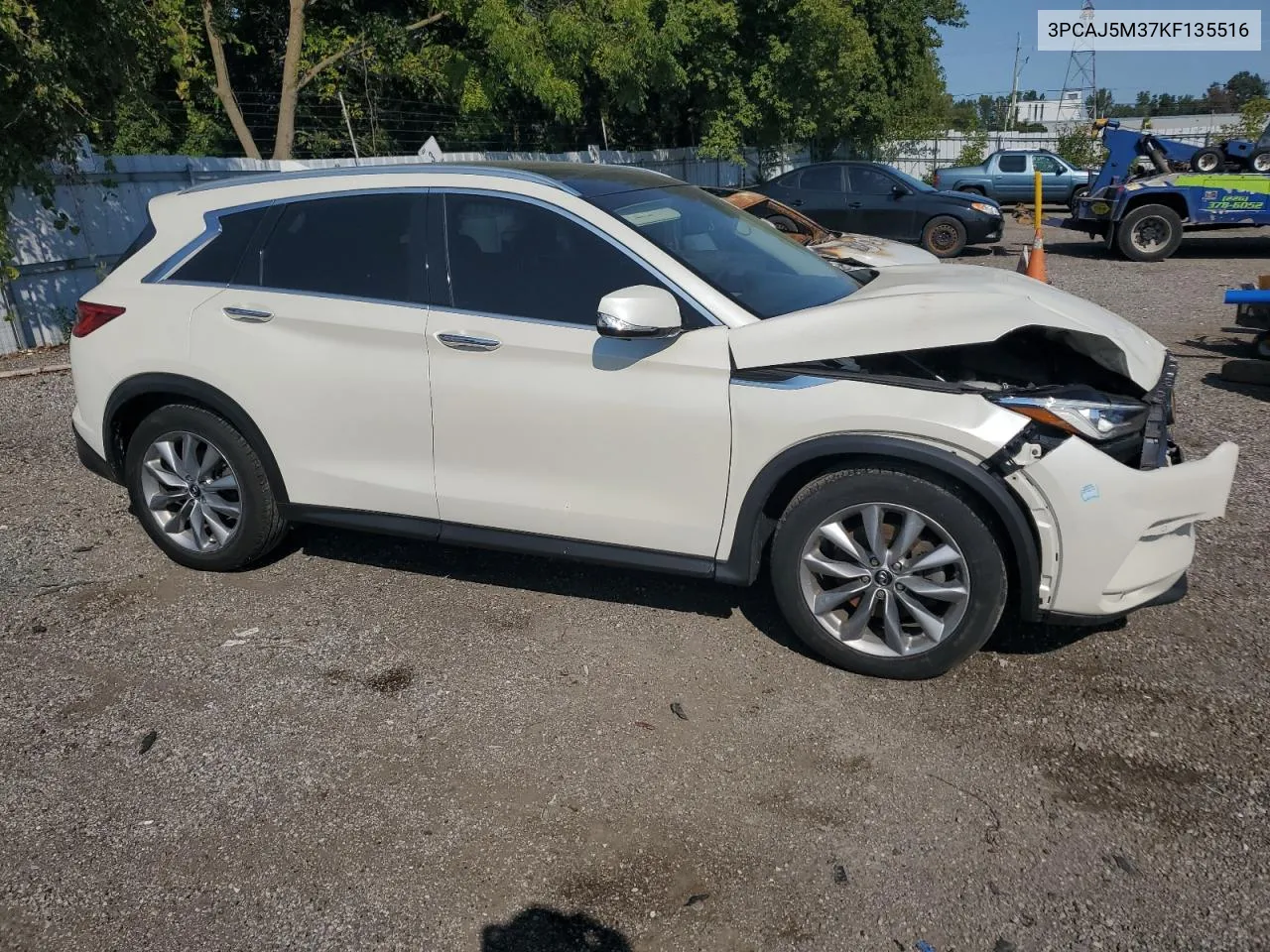 2019 Infiniti Qx50 Essential VIN: 3PCAJ5M37KF135516 Lot: 69996574