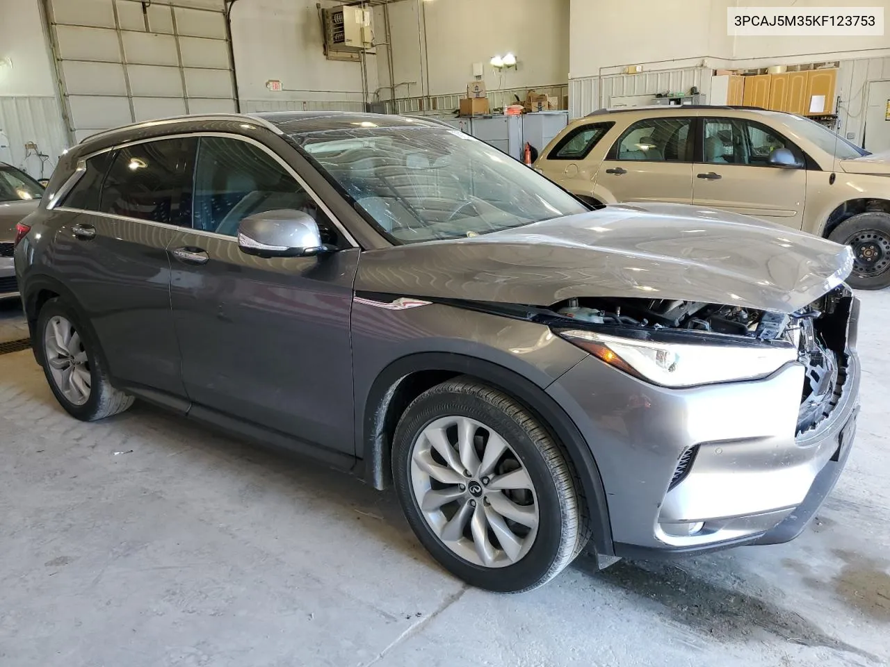 2019 Infiniti Qx50 Essential VIN: 3PCAJ5M35KF123753 Lot: 70190204