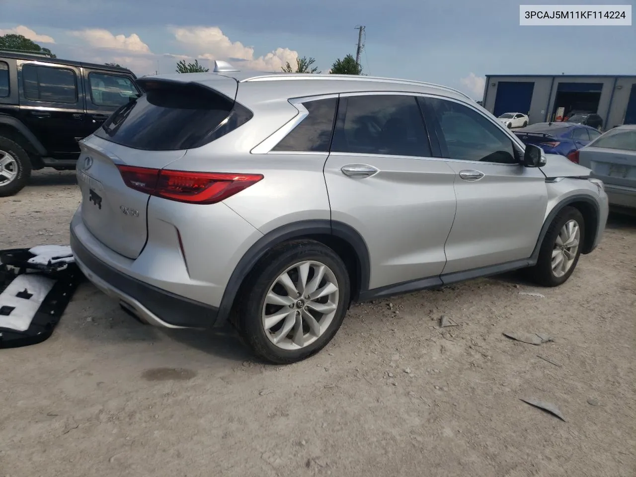 3PCAJ5M11KF114224 2019 Infiniti Qx50 Essential