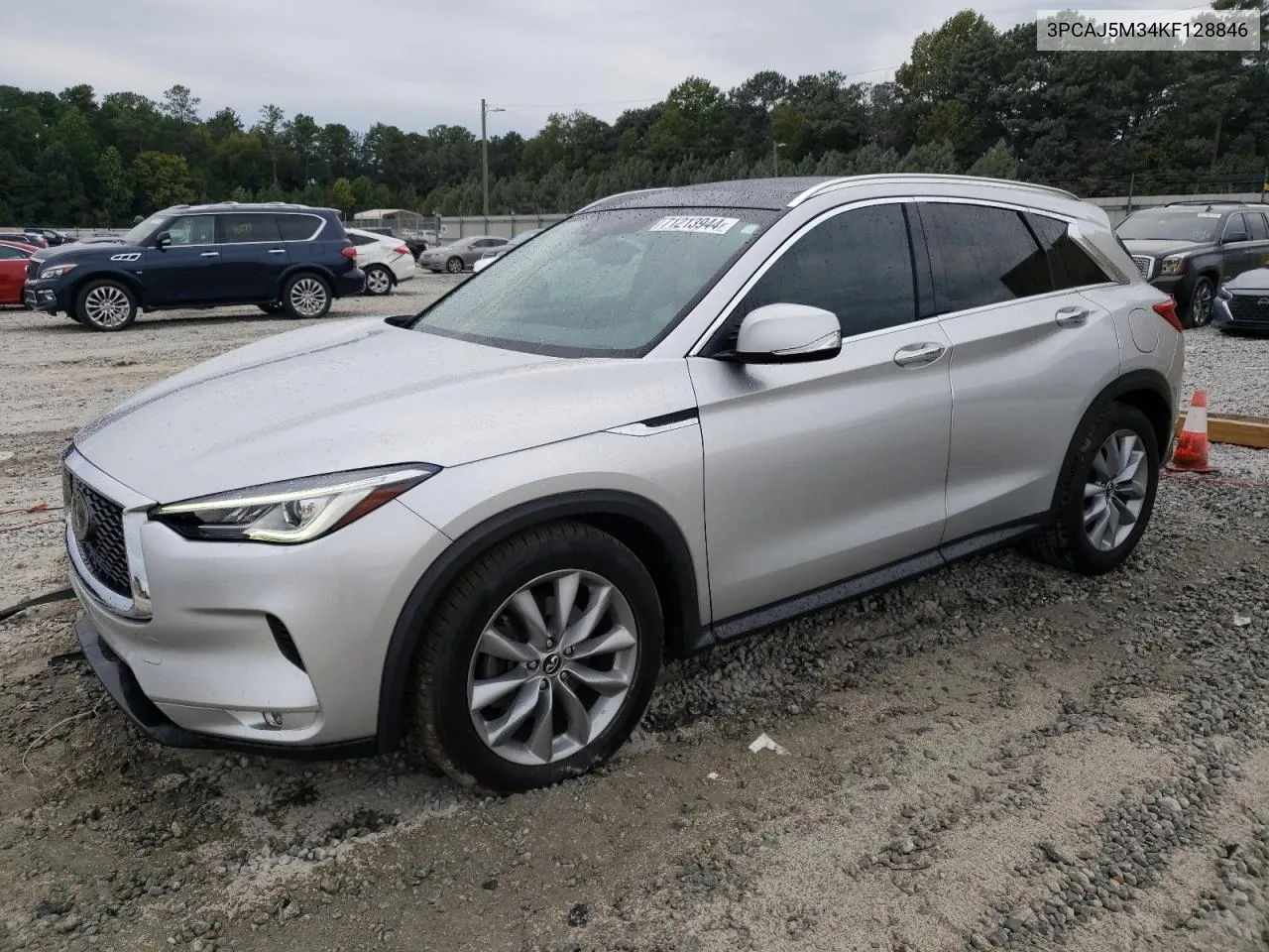 2019 Infiniti Qx50 Essential VIN: 3PCAJ5M34KF128846 Lot: 71213944