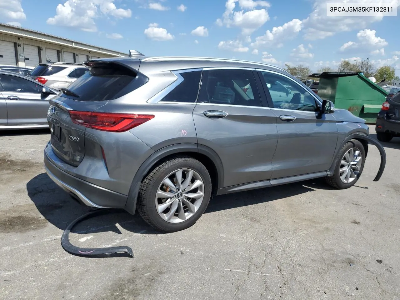 2019 Infiniti Qx50 Essential VIN: 3PCAJ5M35KF132811 Lot: 71492294