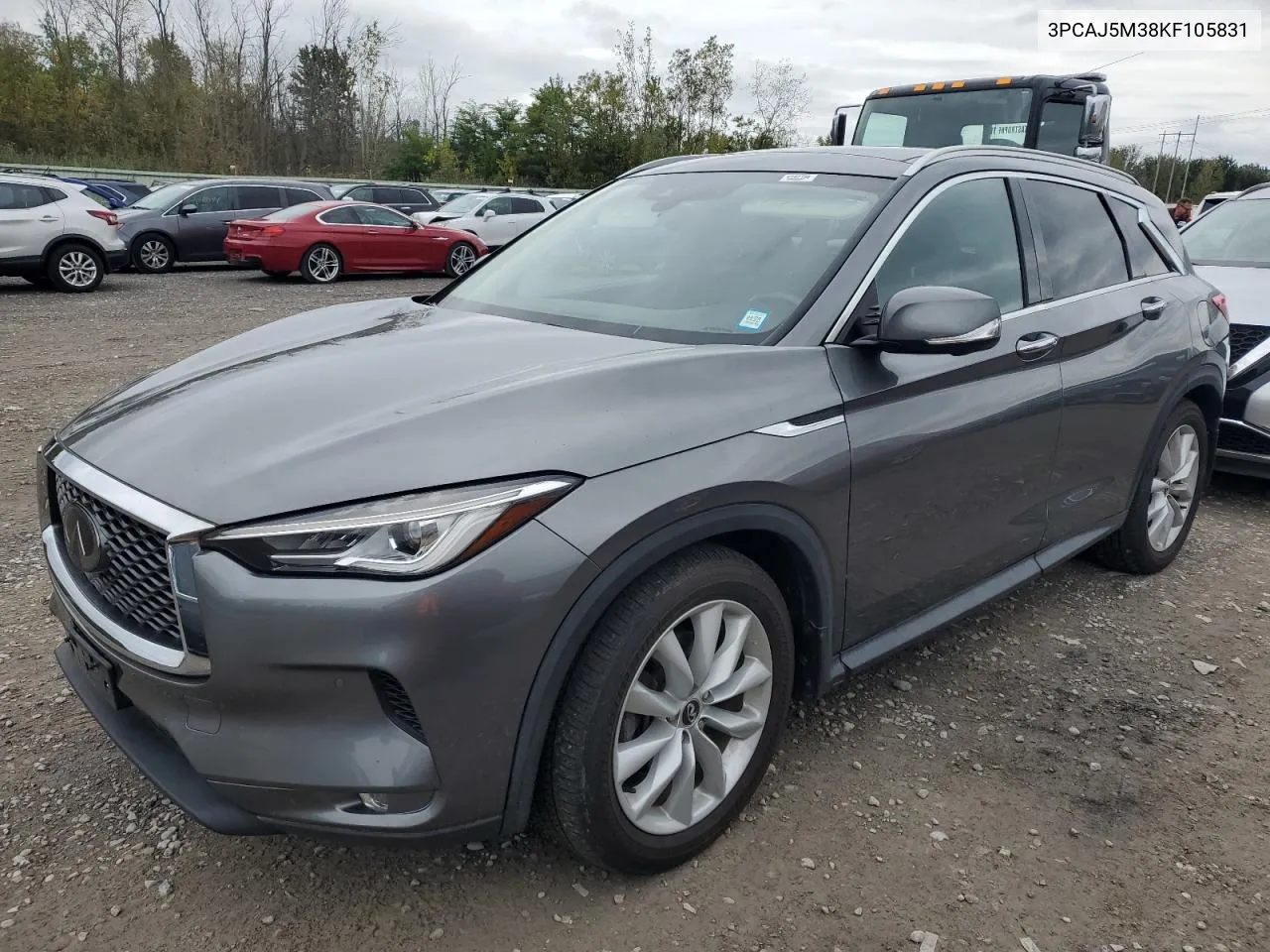 2019 Infiniti Qx50 Essential VIN: 3PCAJ5M38KF105831 Lot: 71493274