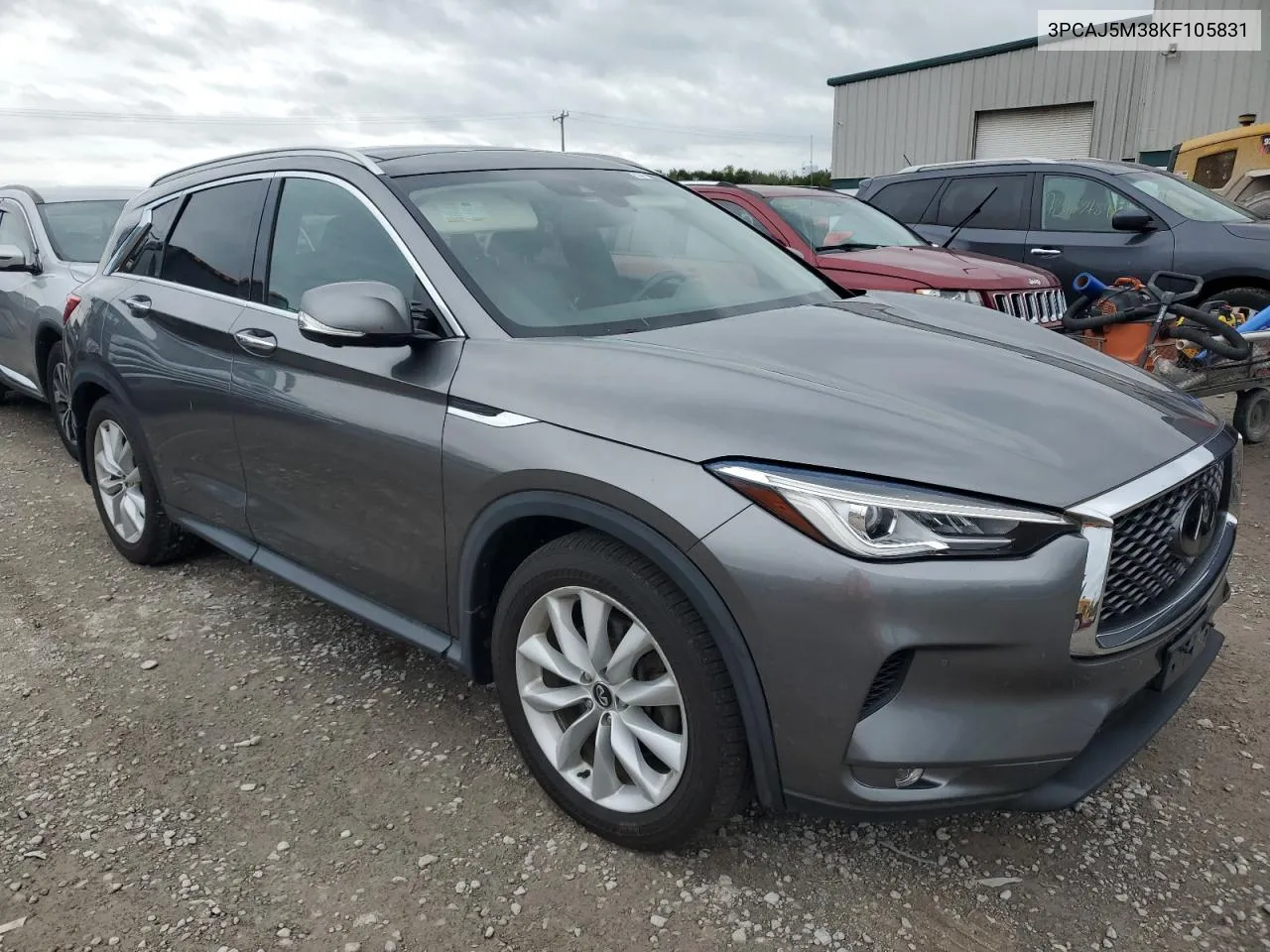 2019 Infiniti Qx50 Essential VIN: 3PCAJ5M38KF105831 Lot: 71493274