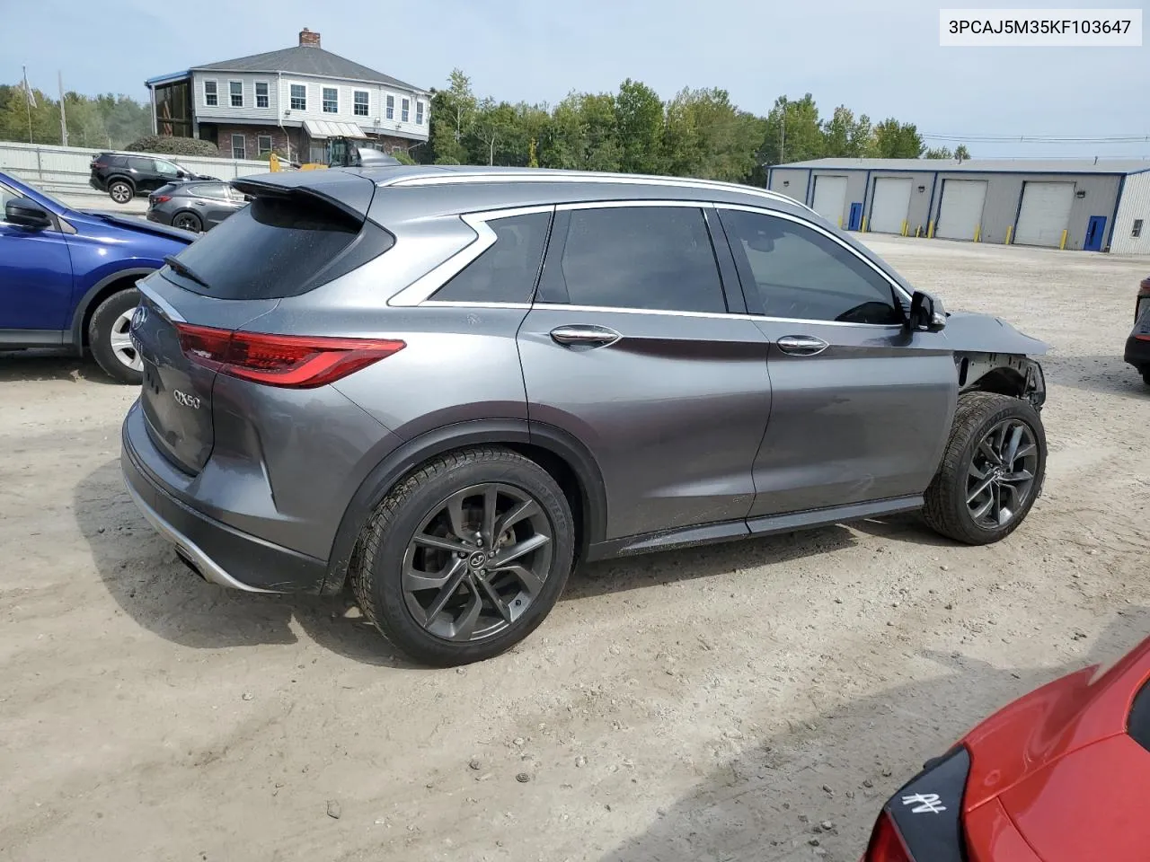 3PCAJ5M35KF103647 2019 Infiniti Qx50 Essential