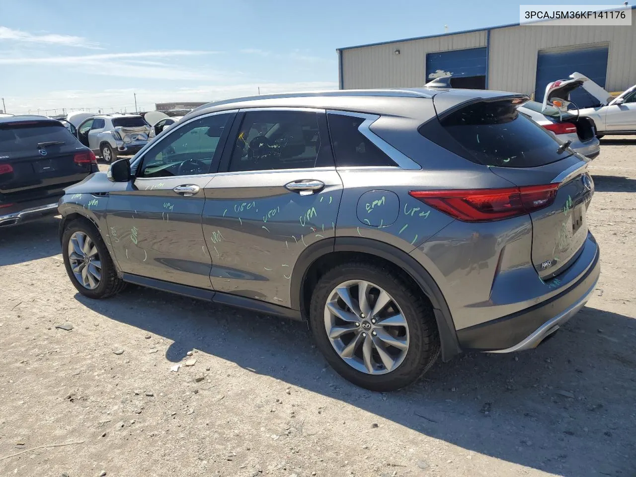 2019 Infiniti Qx50 Essential VIN: 3PCAJ5M36KF141176 Lot: 72573074