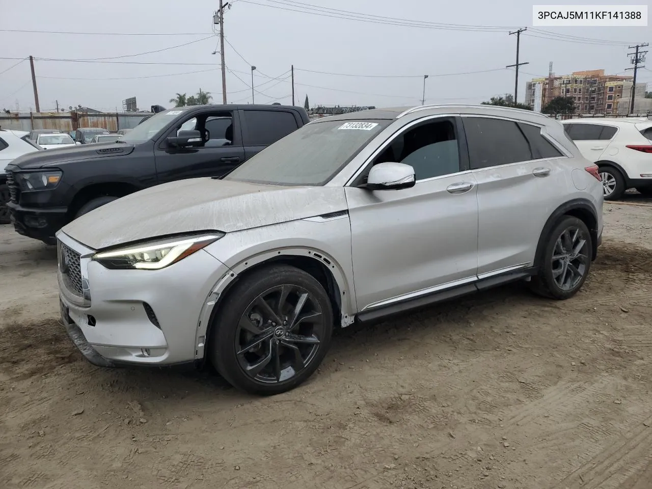 3PCAJ5M11KF141388 2019 Infiniti Qx50 Essential