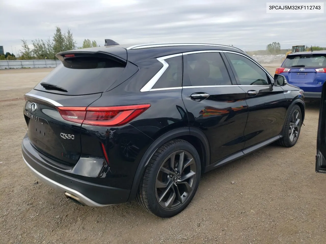 2019 Infiniti Qx50 Essential VIN: 3PCAJ5M32KF112743 Lot: 73398754