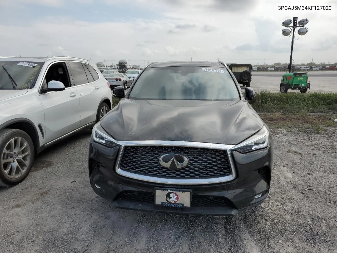 3PCAJ5M34KF127020 2019 Infiniti Qx50 Essential