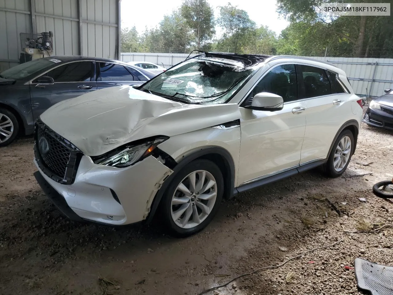 3PCAJ5M18KF117962 2019 Infiniti Qx50 Essential