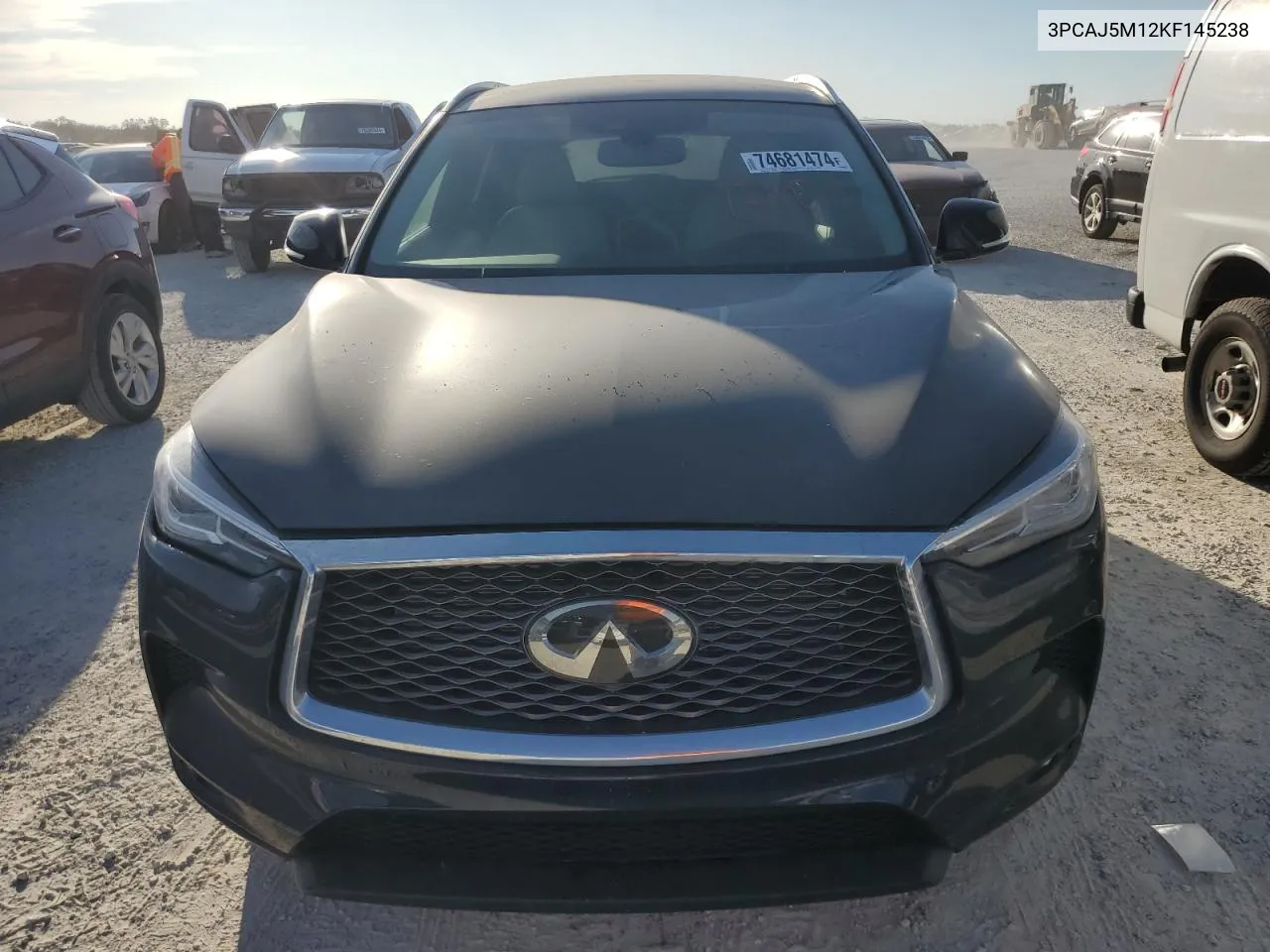 2019 Infiniti Qx50 Essential VIN: 3PCAJ5M12KF145238 Lot: 74681474