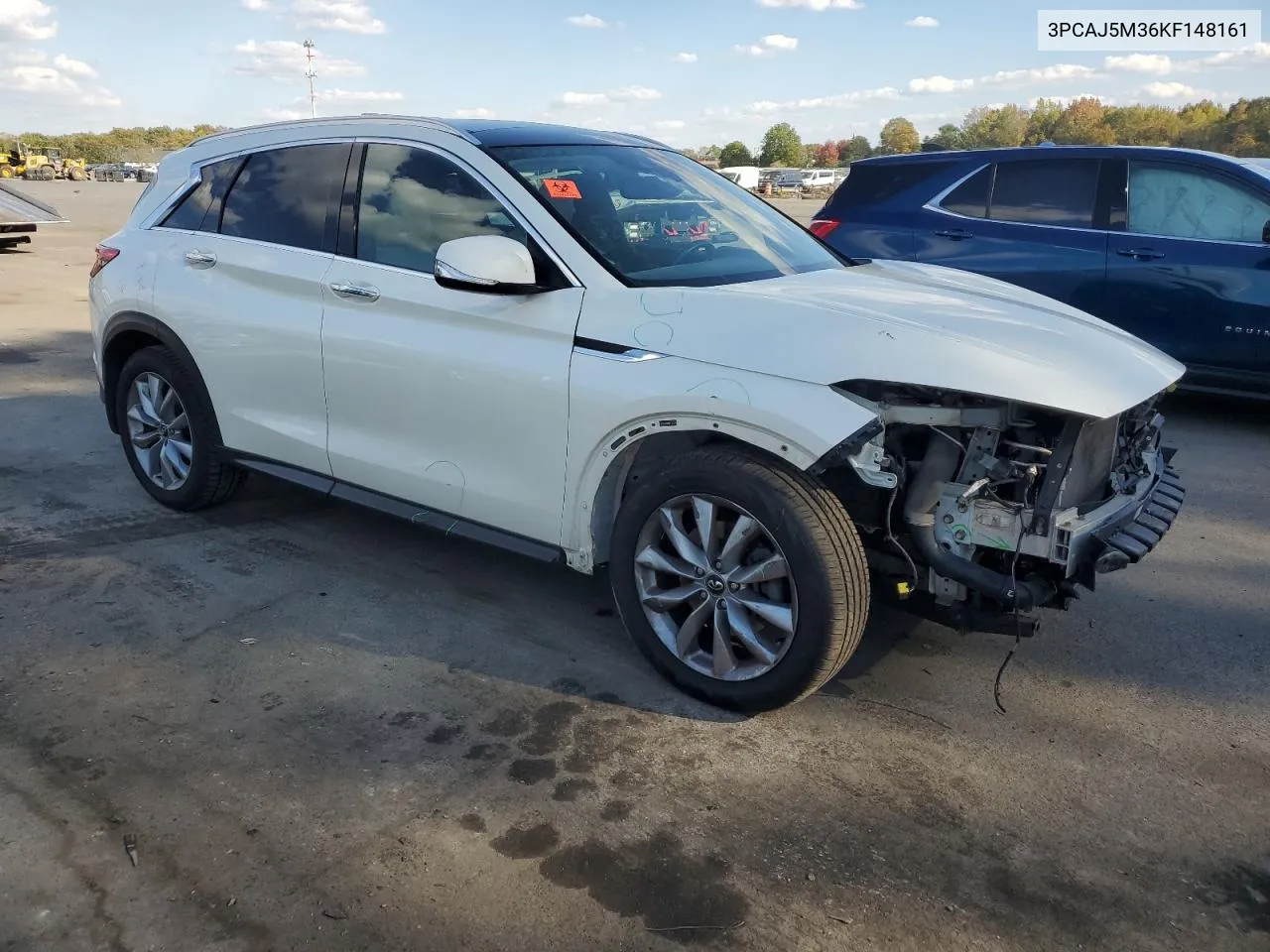 2019 Infiniti Qx50 Essential VIN: 3PCAJ5M36KF148161 Lot: 75423544