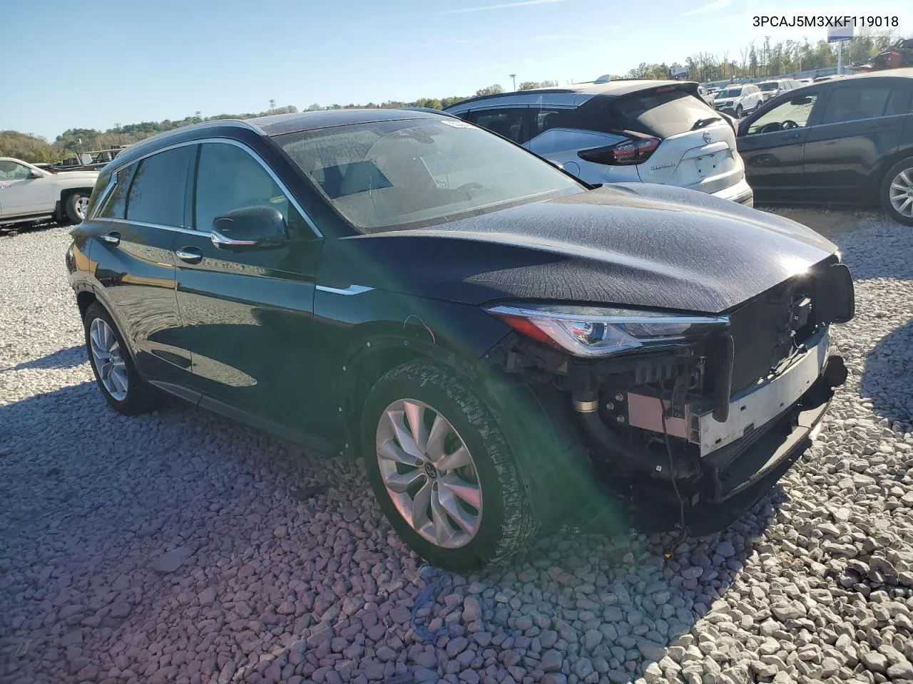 2019 Infiniti Qx50 Essential VIN: 3PCAJ5M3XKF119018 Lot: 75538434