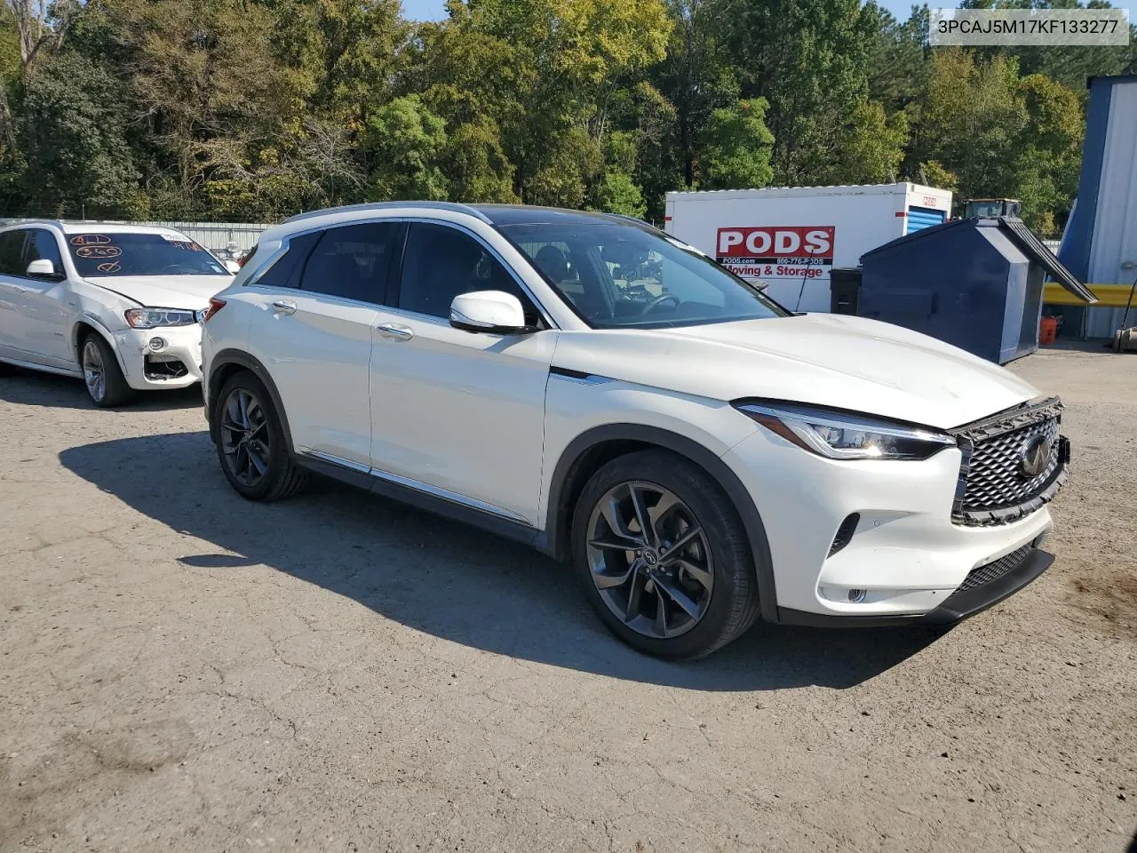 2019 Infiniti Qx50 Essential VIN: 3PCAJ5M17KF133277 Lot: 75889564