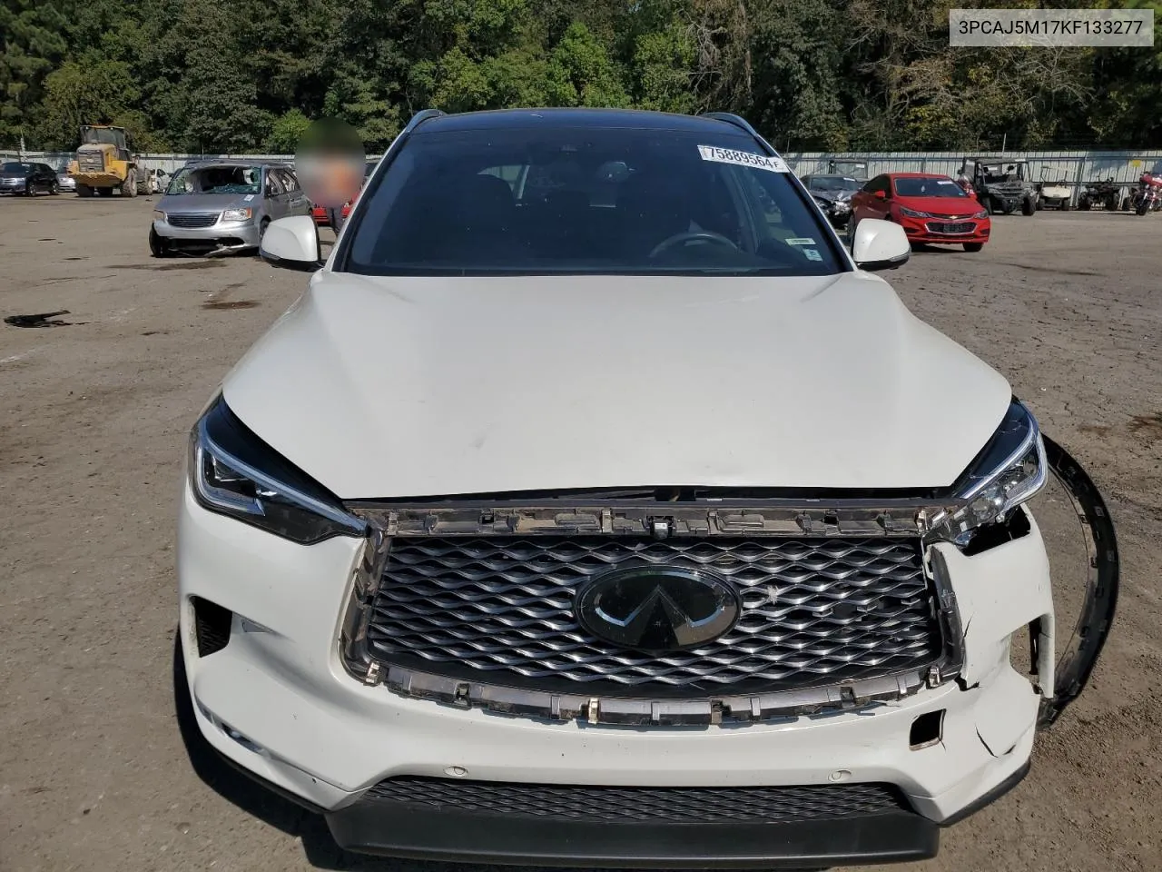 2019 Infiniti Qx50 Essential VIN: 3PCAJ5M17KF133277 Lot: 75889564