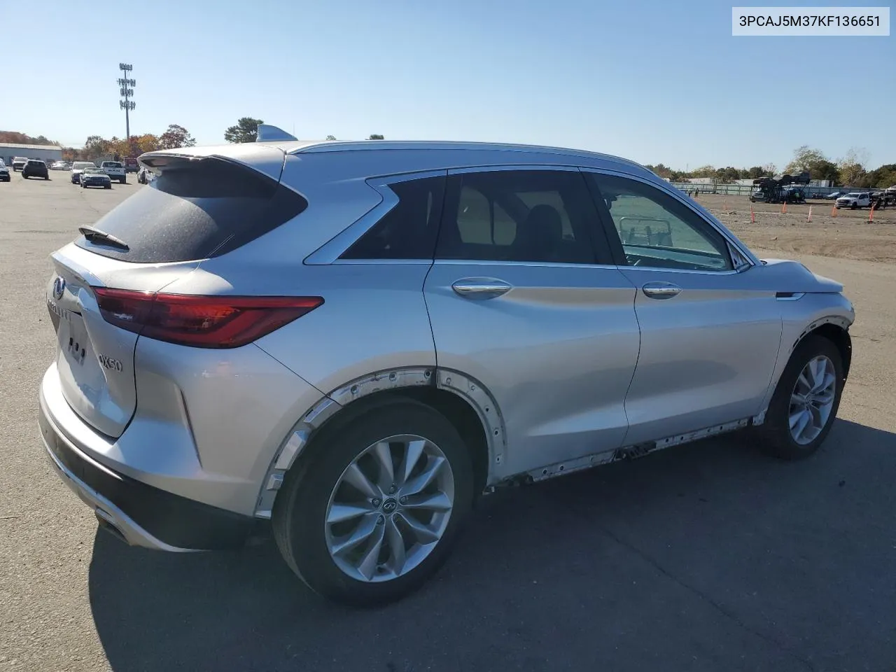 2019 Infiniti Qx50 Essential VIN: 3PCAJ5M37KF136651 Lot: 76065074