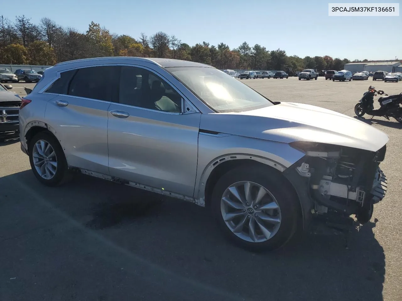 2019 Infiniti Qx50 Essential VIN: 3PCAJ5M37KF136651 Lot: 76065074