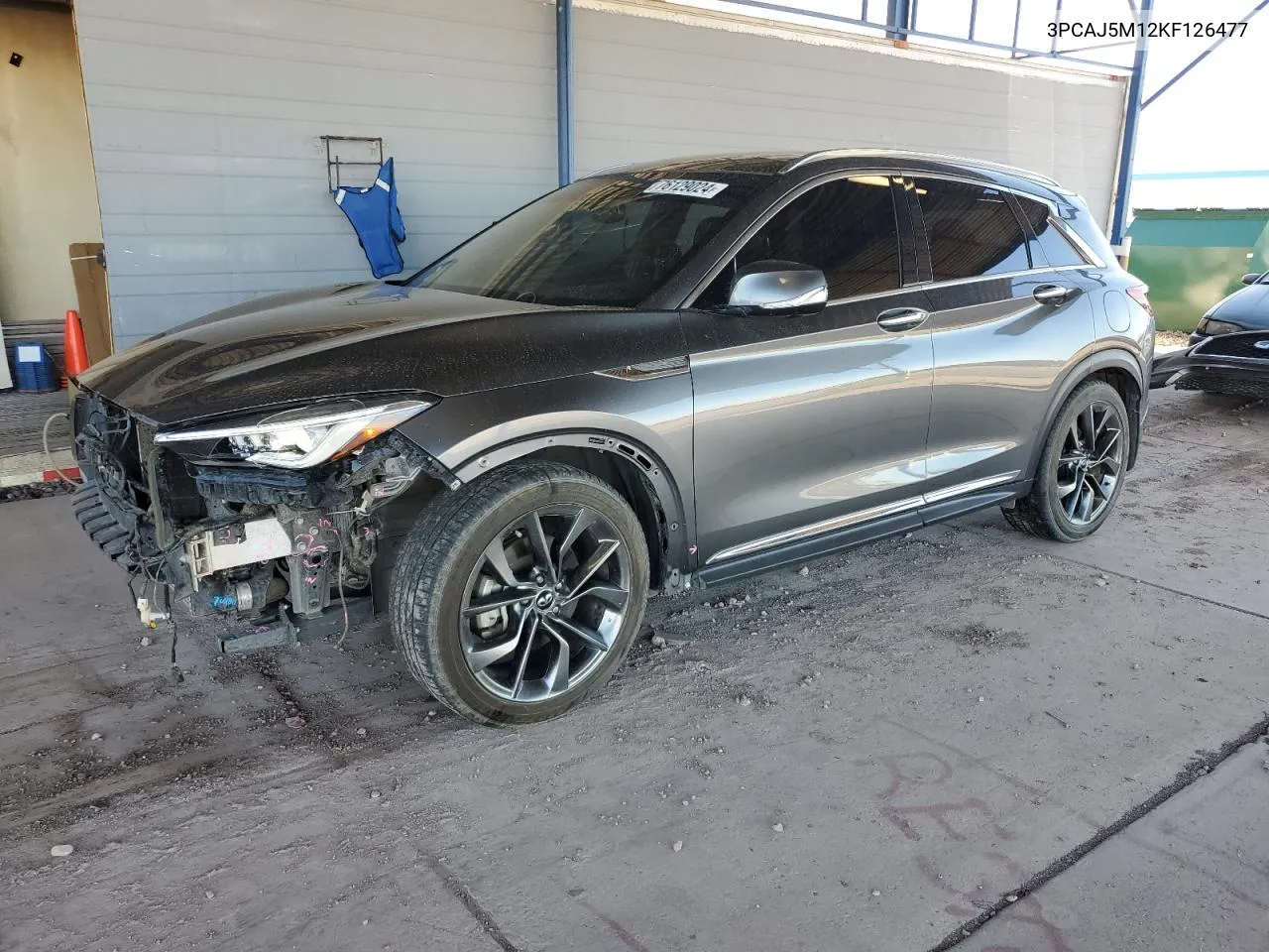 2019 Infiniti Qx50 Essential VIN: 3PCAJ5M12KF126477 Lot: 76129024