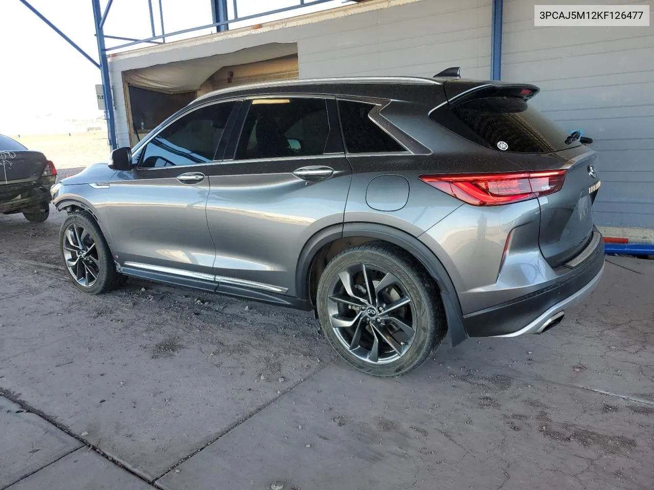 2019 Infiniti Qx50 Essential VIN: 3PCAJ5M12KF126477 Lot: 76129024