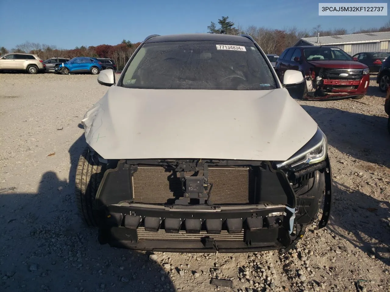 2019 Infiniti Qx50 Essential VIN: 3PCAJ5M32KF122737 Lot: 77134834