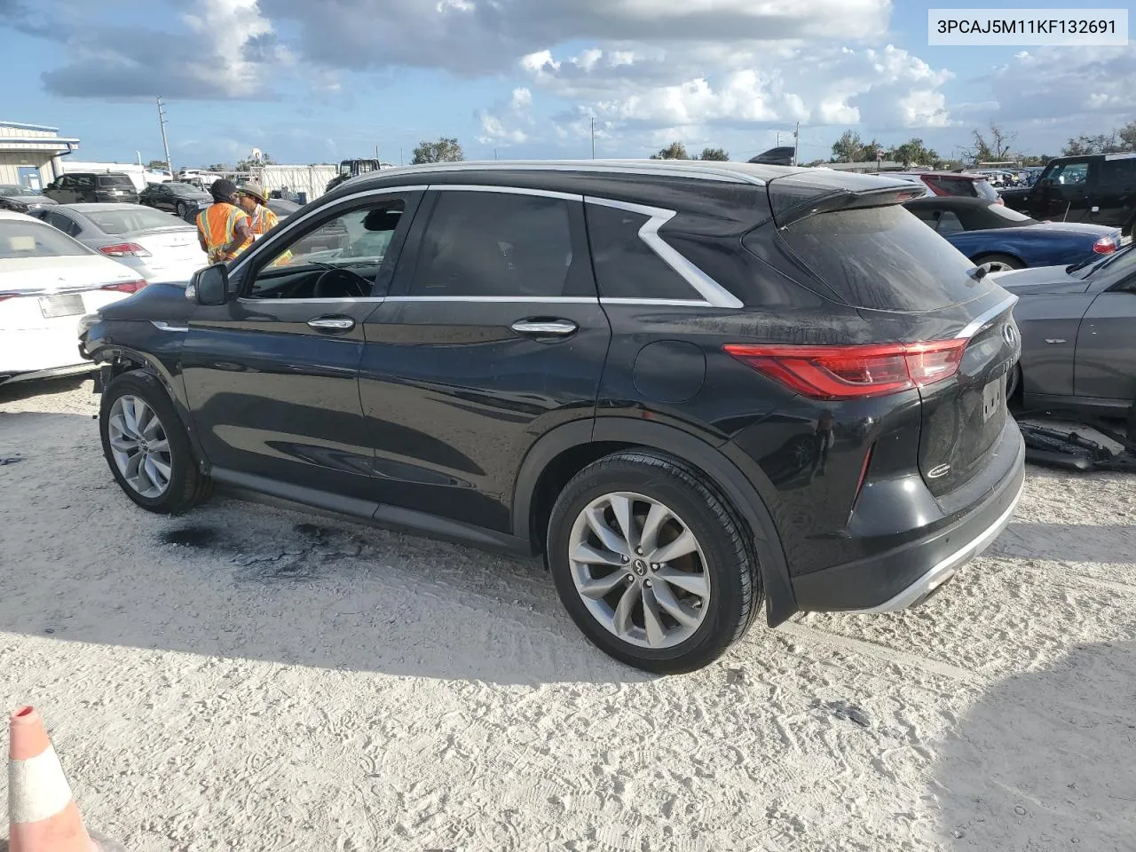 3PCAJ5M11KF132691 2019 Infiniti Qx50 Essential