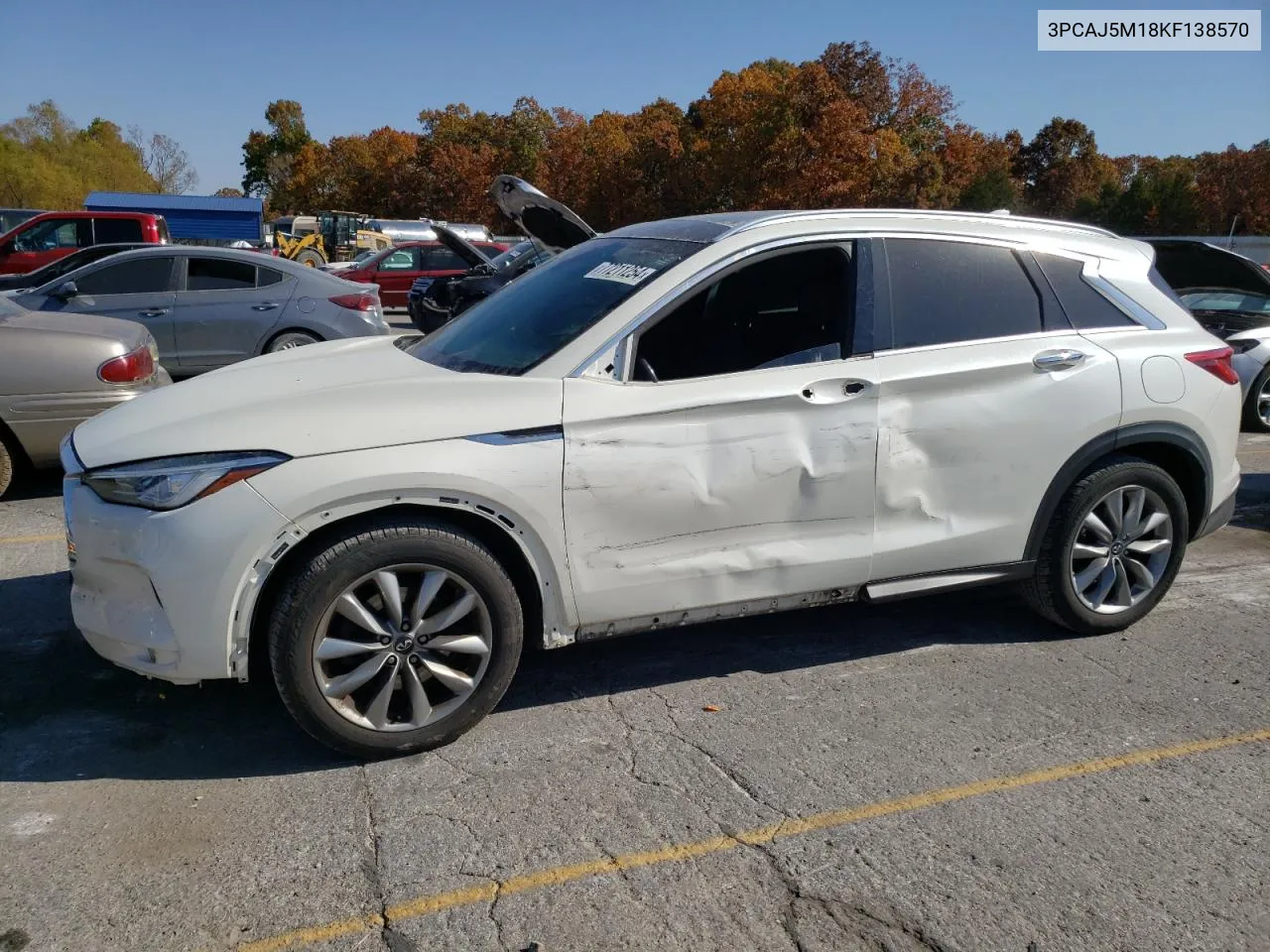 2019 Infiniti Qx50 Essential VIN: 3PCAJ5M18KF138570 Lot: 77211254