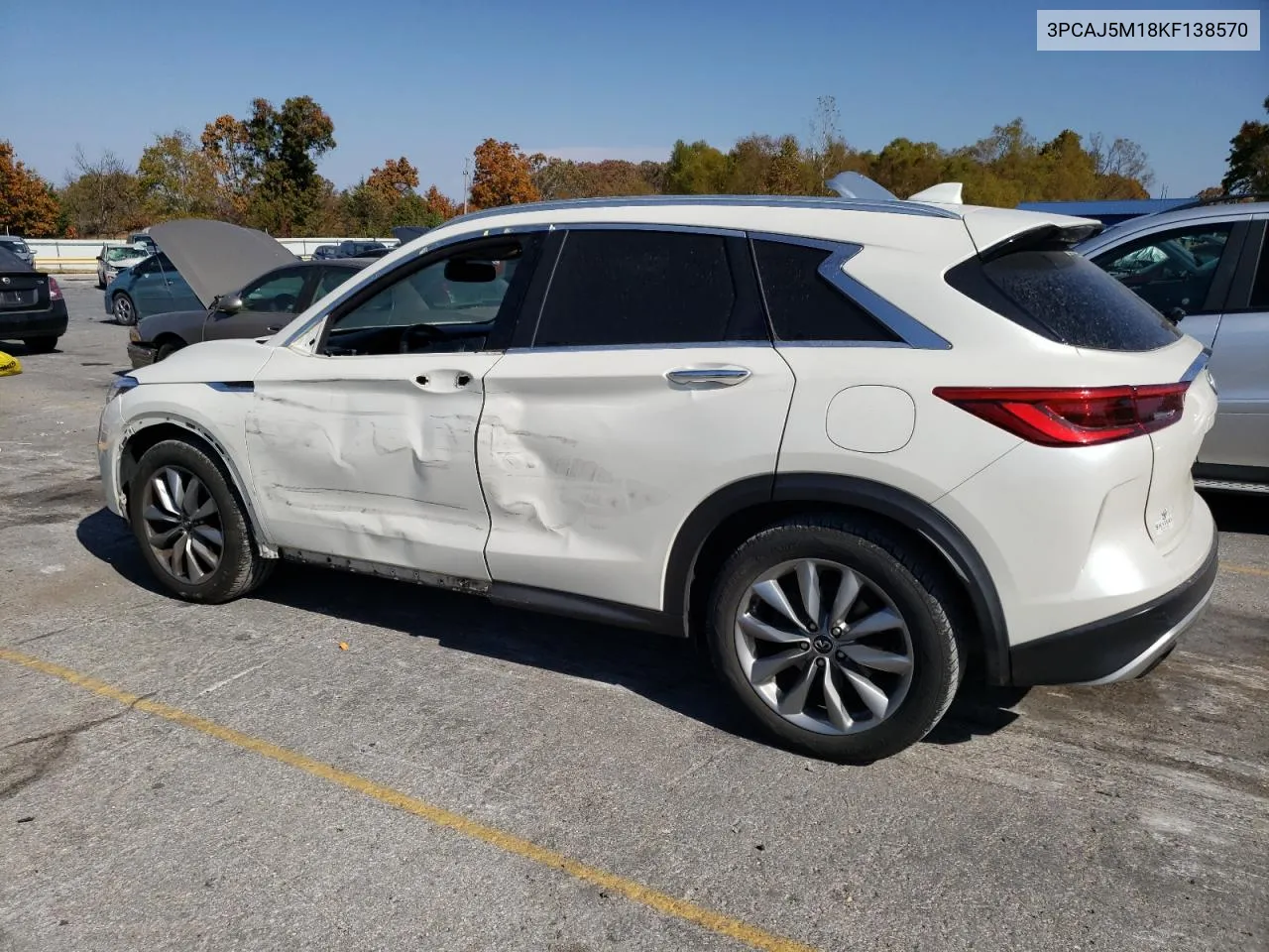 2019 Infiniti Qx50 Essential VIN: 3PCAJ5M18KF138570 Lot: 77211254