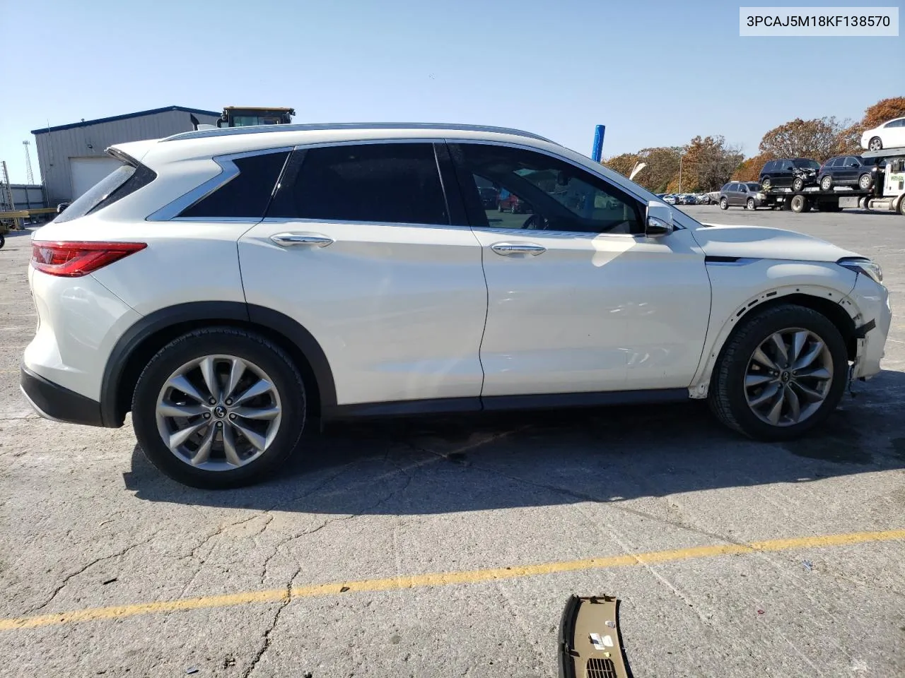 2019 Infiniti Qx50 Essential VIN: 3PCAJ5M18KF138570 Lot: 77211254