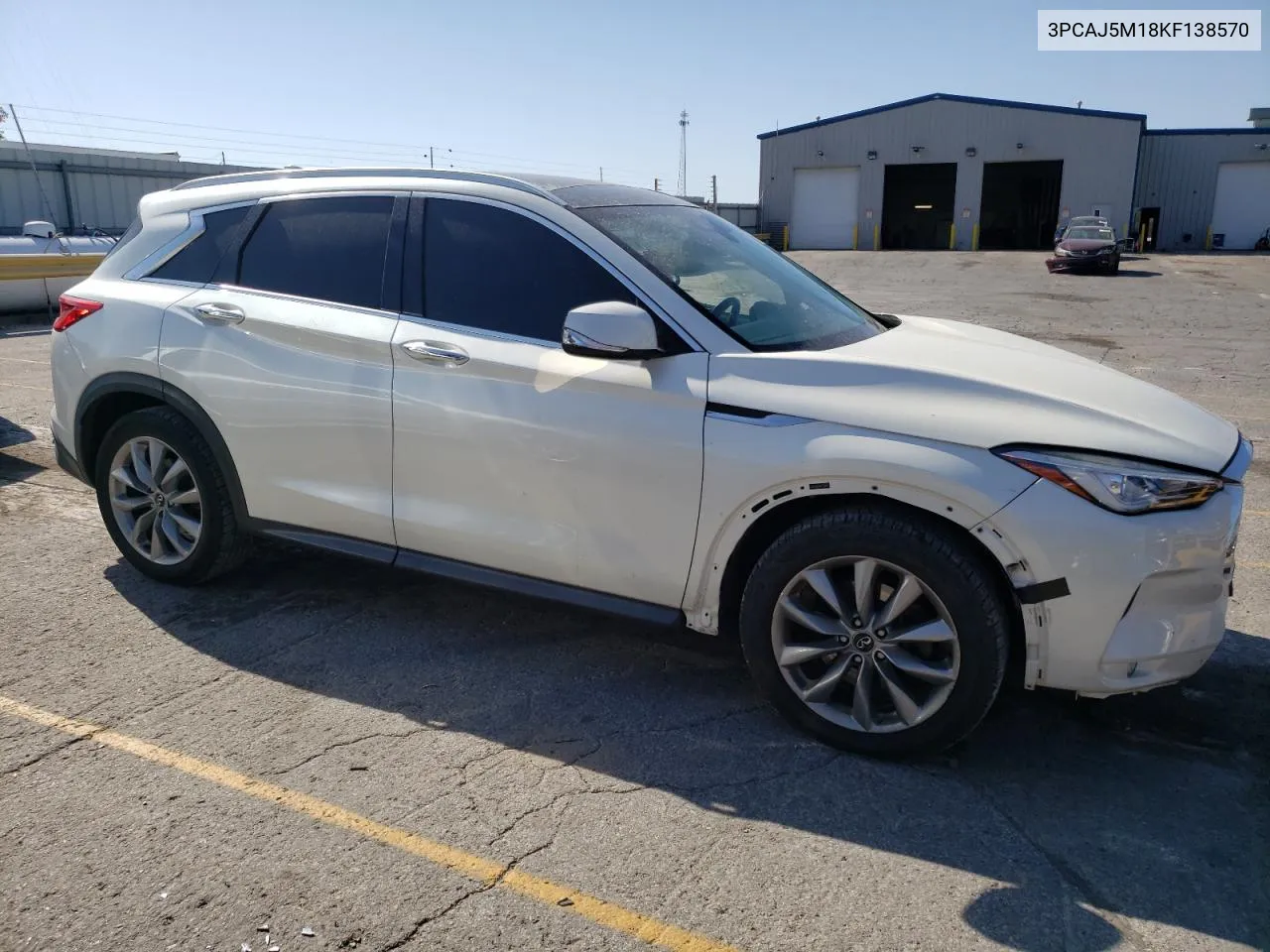 2019 Infiniti Qx50 Essential VIN: 3PCAJ5M18KF138570 Lot: 77211254