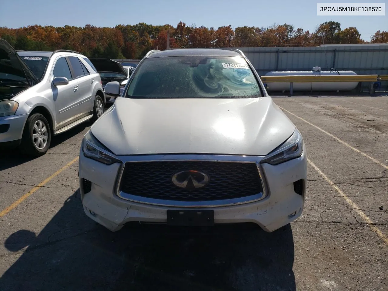 2019 Infiniti Qx50 Essential VIN: 3PCAJ5M18KF138570 Lot: 77211254