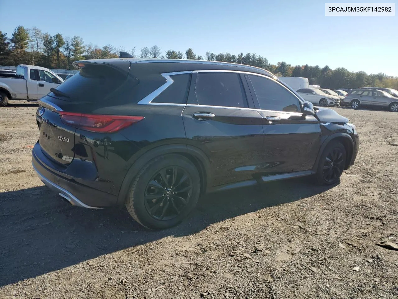 2019 Infiniti Qx50 Essential VIN: 3PCAJ5M35KF142982 Lot: 77322464