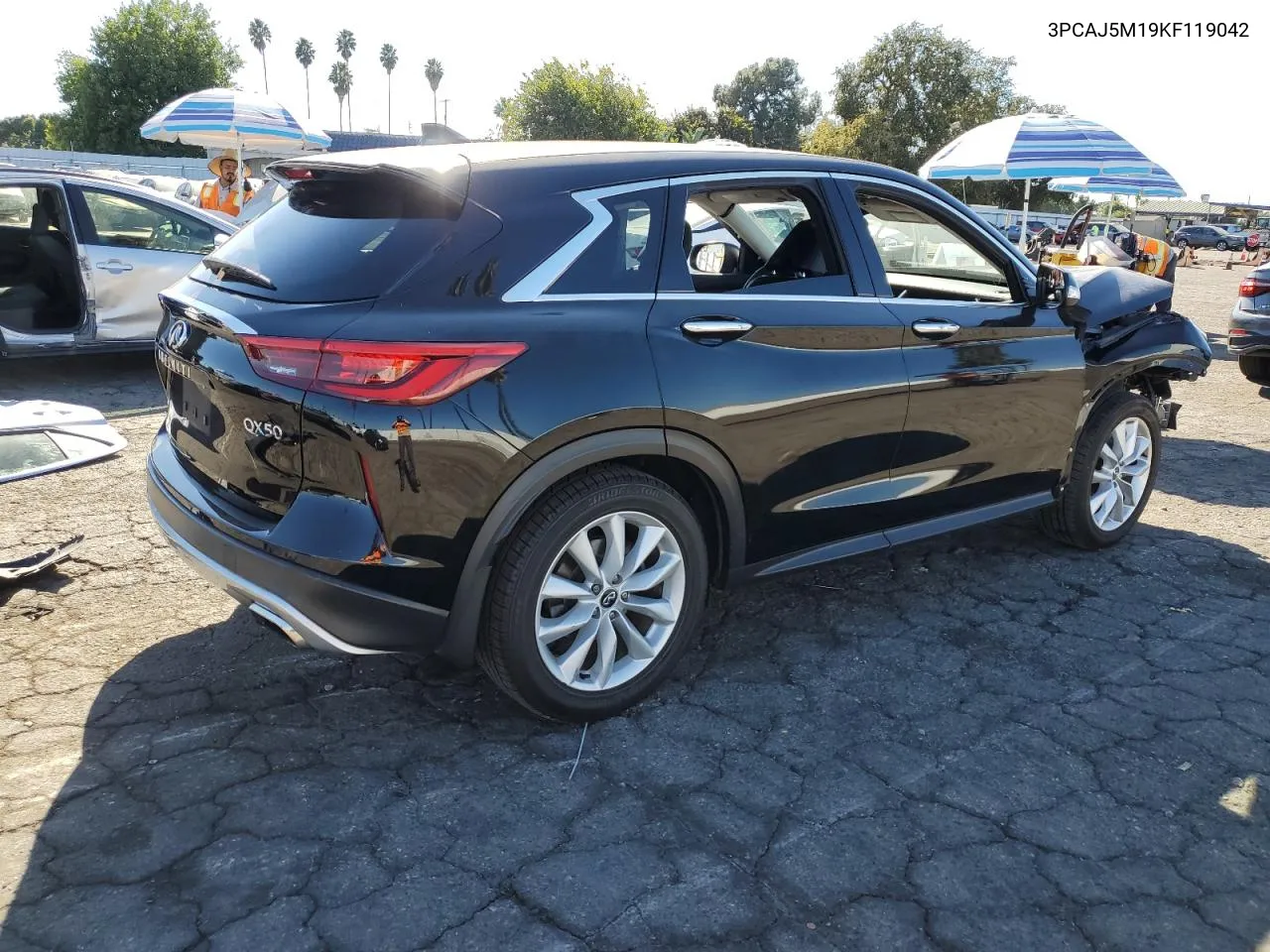 2019 Infiniti Qx50 Essential VIN: 3PCAJ5M19KF119042 Lot: 78193584