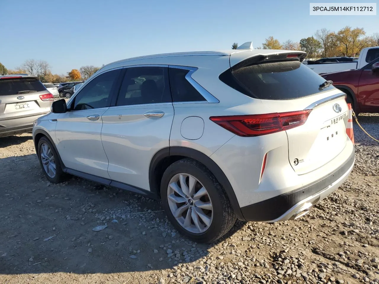 2019 Infiniti Qx50 Essential VIN: 3PCAJ5M14KF112712 Lot: 78955484