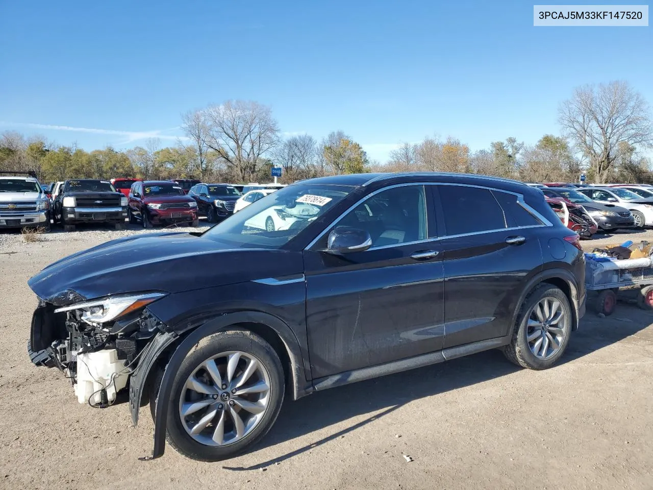 2019 Infiniti Qx50 Essential VIN: 3PCAJ5M33KF147520 Lot: 79378614