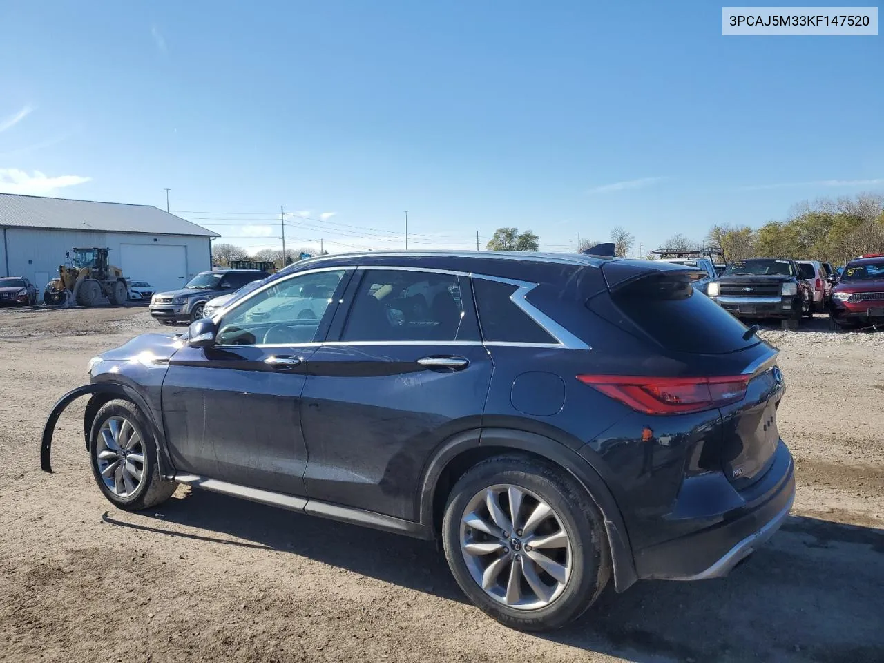 2019 Infiniti Qx50 Essential VIN: 3PCAJ5M33KF147520 Lot: 79378614