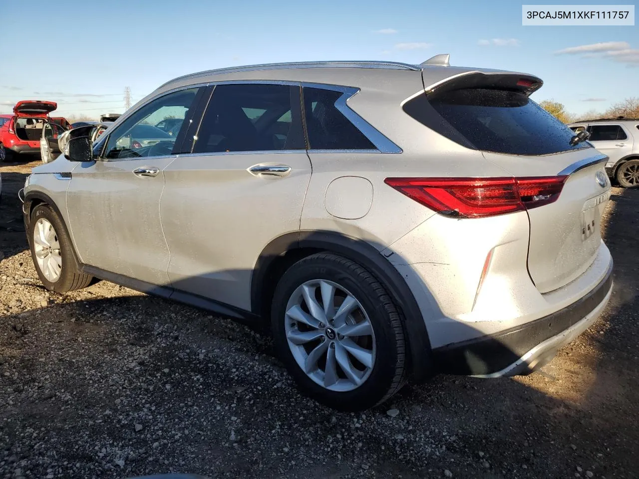 2019 Infiniti Qx50 Essential VIN: 3PCAJ5M1XKF111757 Lot: 80290304