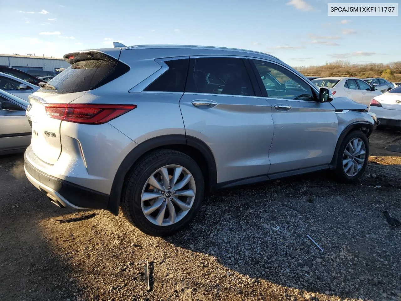 2019 Infiniti Qx50 Essential VIN: 3PCAJ5M1XKF111757 Lot: 80290304