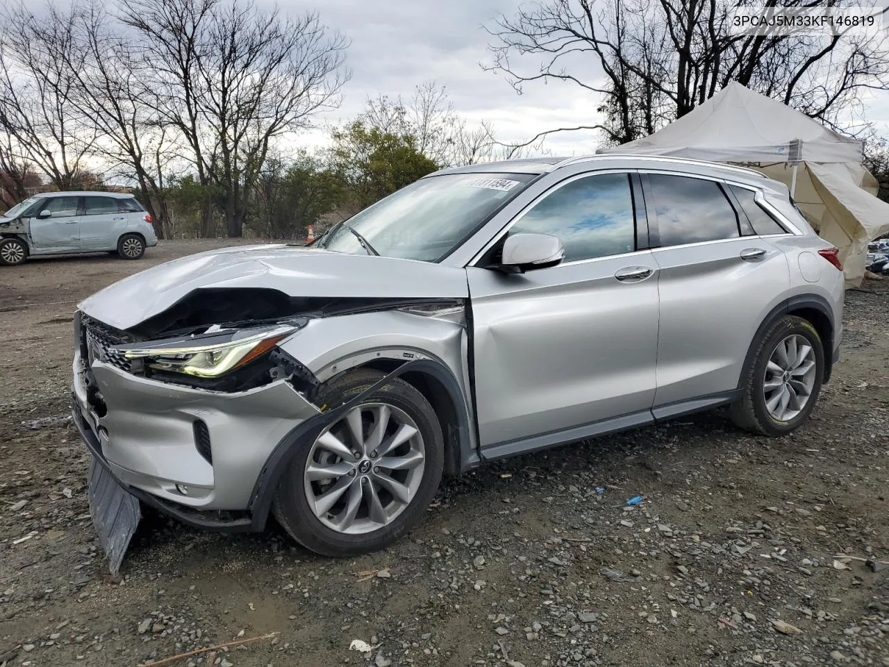 2019 Infiniti Qx50 Essential VIN: 3PCAJ5M33KF146819 Lot: 81811594