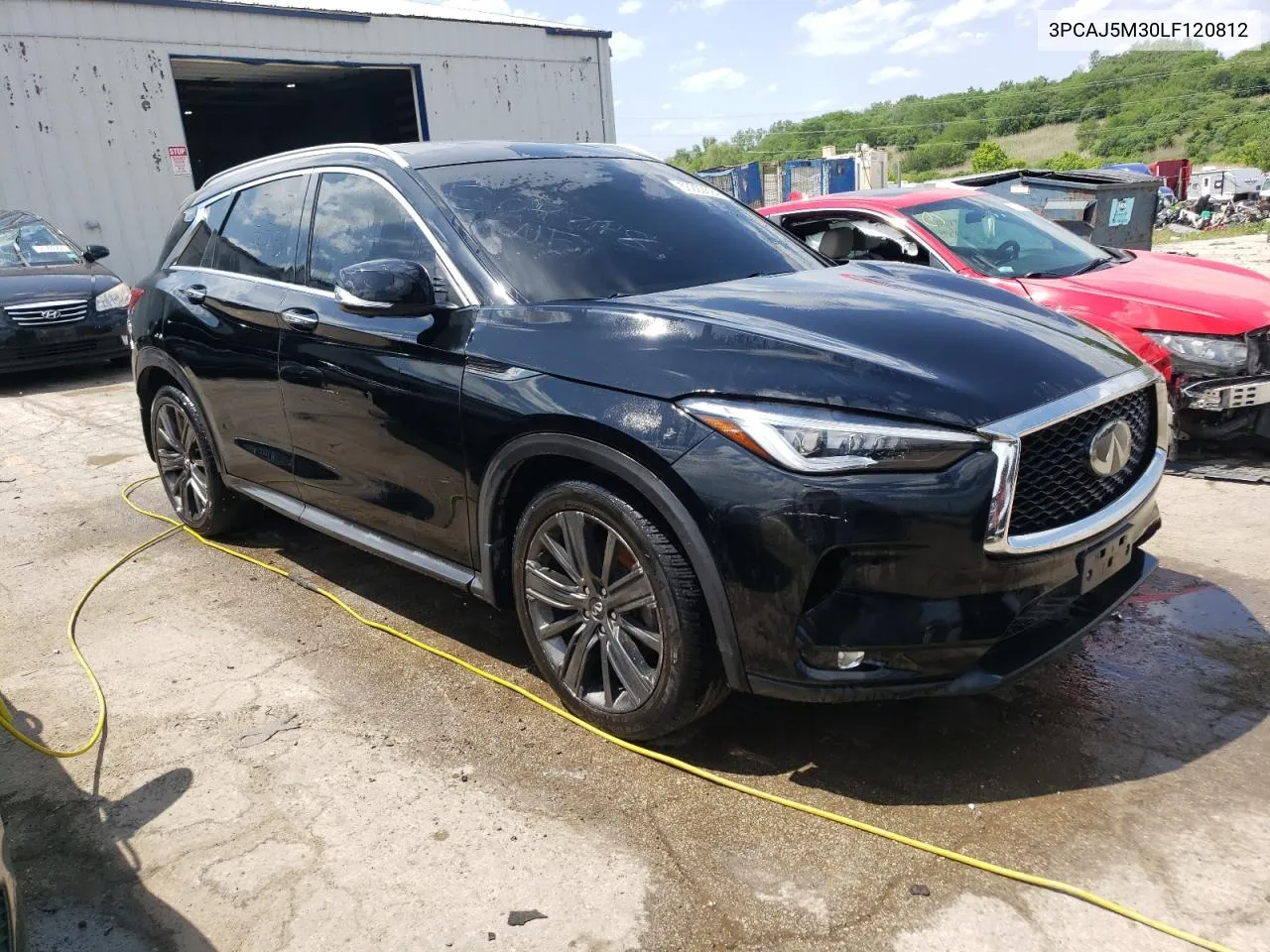 2020 Infiniti Qx50 Pure VIN: 3PCAJ5M30LF120812 Lot: 56222694